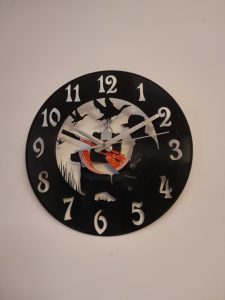Horloge - vinyle personnalisé
