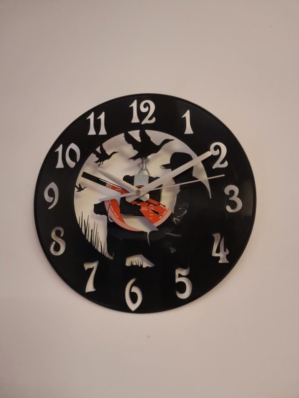Horloge - vinyle personnalisé