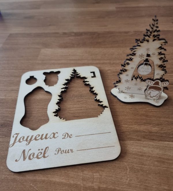 Carte Postale de Noël 3D à Assembler – Image 2