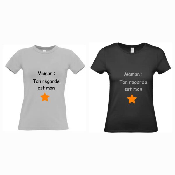 T-shirt Maman étoile – Image 4